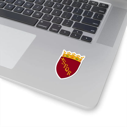Coat of arms of Rome (Italy) (Coat of Arms) STICKER Vinyl Kiss-Cut Decal - The Sticker Space