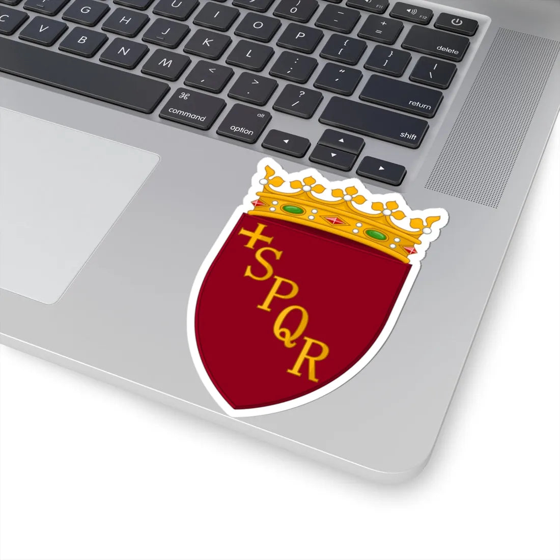 Coat of arms of Rome (Italy) (Coat of Arms) STICKER Vinyl Kiss-Cut Decal - The Sticker Space