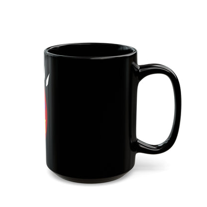 Coat of arms of Ruanda-Urundi - Black Coffee Mug-The Sticker Space