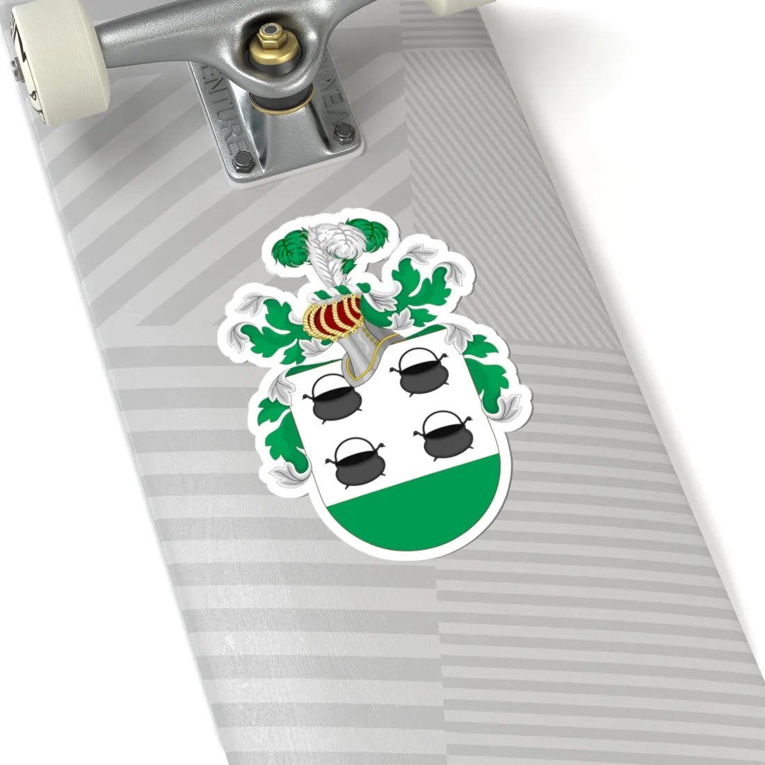 Coat of Arms of Ruiz de los Llanos (Argentina) (Coat of Arms) STICKER Vinyl Kiss-Cut Decal - The Sticker Space