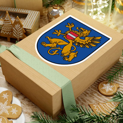 Coat of Arms of Rēzekne (Latvia) (Coat of Arms) STICKER Vinyl Kiss-Cut Decal - The Sticker Space