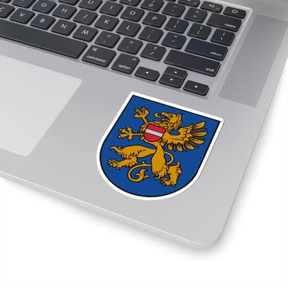 Coat of Arms of Rēzekne (Latvia) (Coat of Arms) STICKER Vinyl Kiss-Cut Decal - The Sticker Space