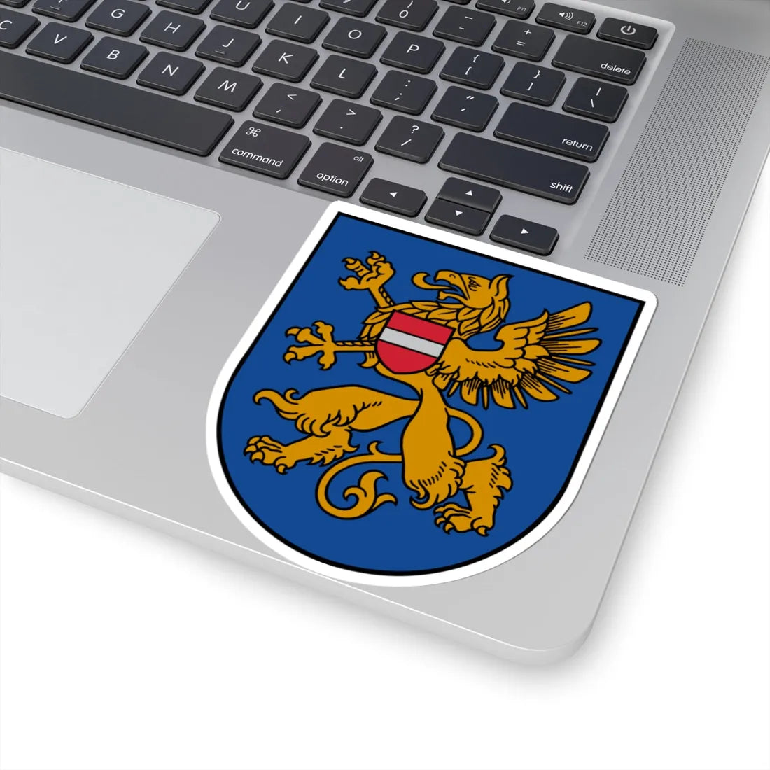 Coat of Arms of Rēzekne (Latvia) (Coat of Arms) STICKER Vinyl Kiss-Cut Decal - The Sticker Space