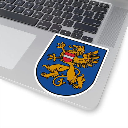 Coat of Arms of Rēzekne (Latvia) (Coat of Arms) STICKER Vinyl Kiss-Cut Decal - The Sticker Space
