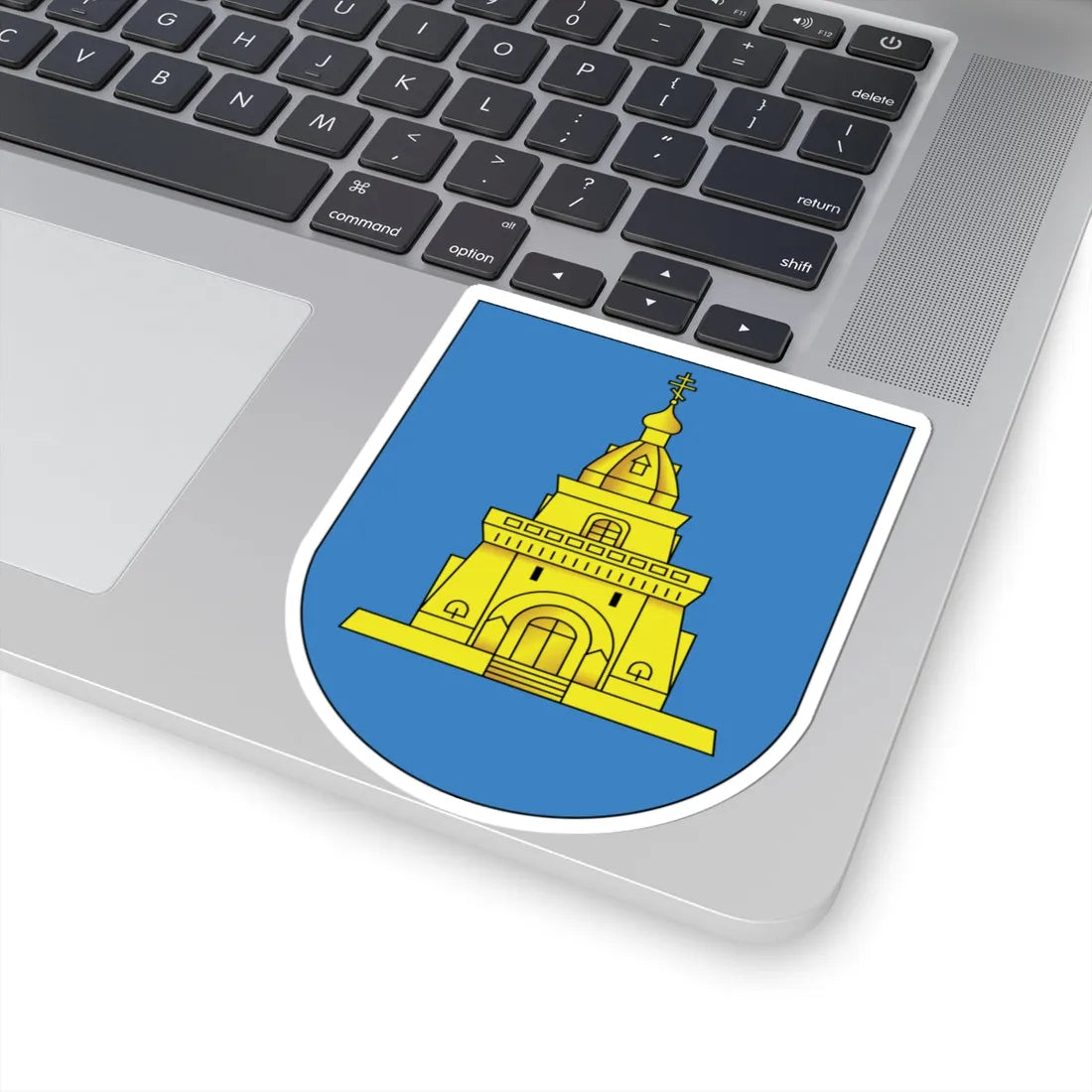 Coat of Arms of Słaŭharad Belarus (Belarus) (Coat of Arms) STICKER Vinyl Kiss-Cut Decal - The Sticker Space