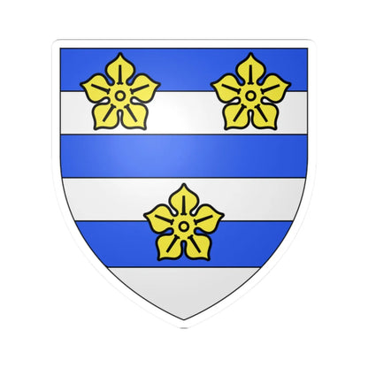 Coat of arms of Saint-Agapit (Canada) (Coat of Arms) STICKER Vinyl Kiss-Cut Decal 2 Inch White - The Sticker Space