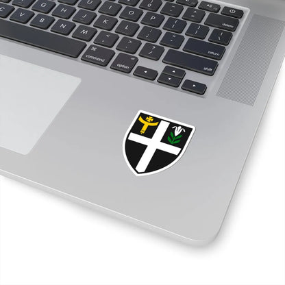 Coat of Arms of Saint Augustine of Canterbury (England) (Coat of Arms) STICKER Vinyl Kiss-Cut Decal - The Sticker Space