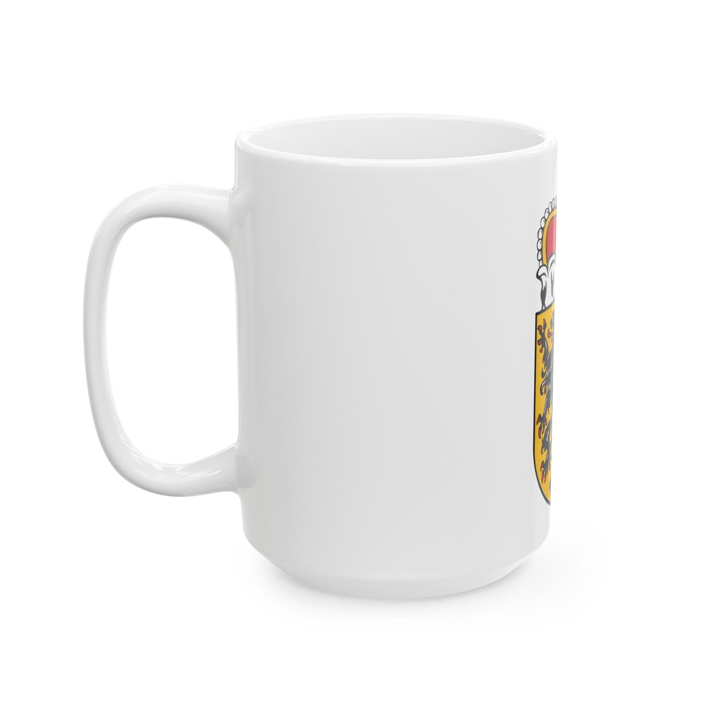 Coat of Arms of Salzburg Austria - White Coffee Mug-The Sticker Space