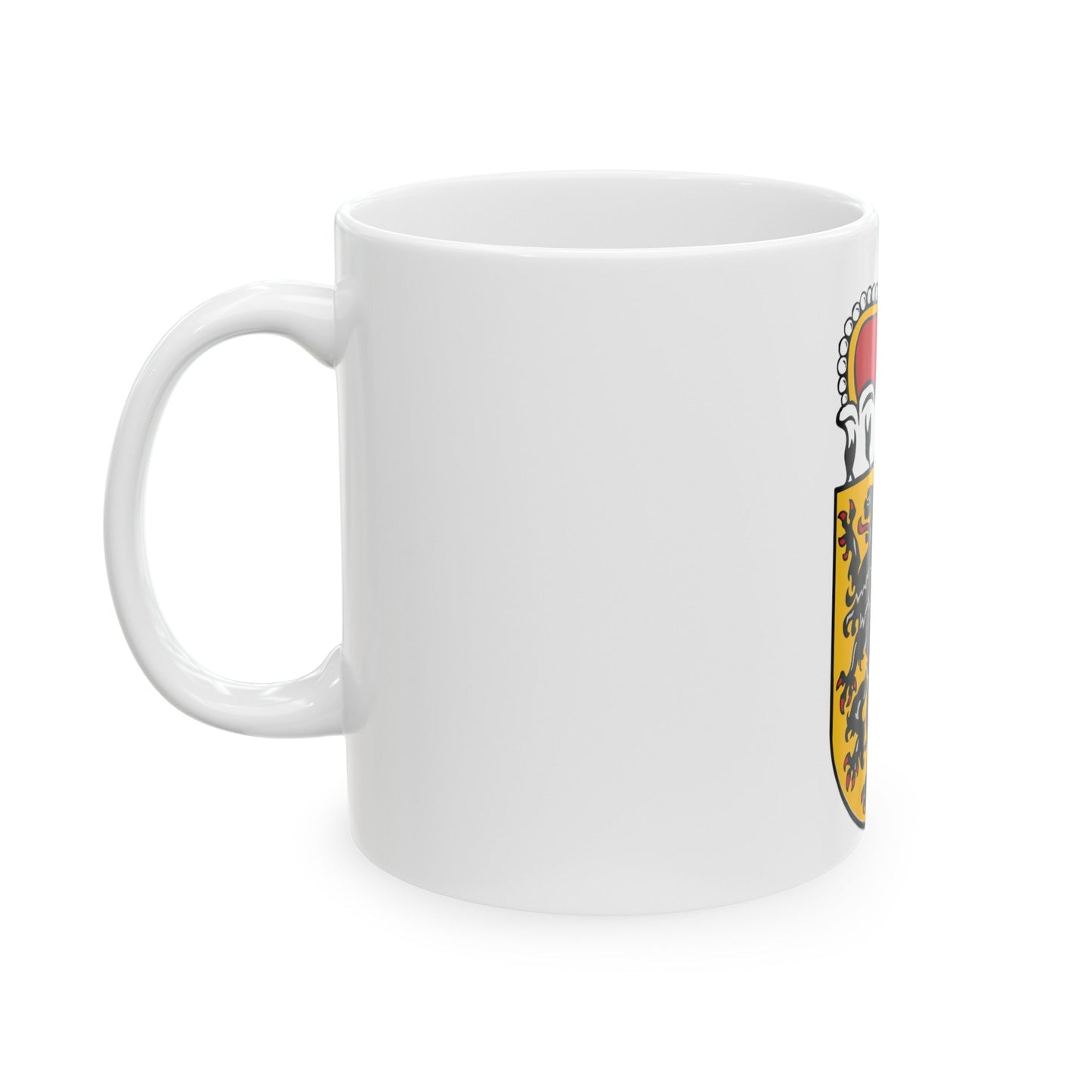 Coat of Arms of Salzburg Austria - White Coffee Mug-The Sticker Space