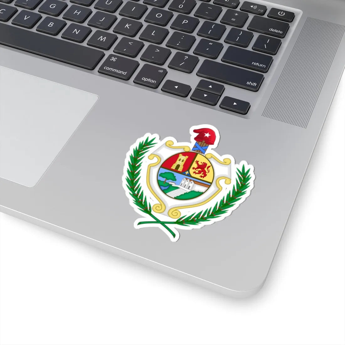 Coat of arms of San Antonio de los Baños Cuba (Cuba) (Coat of Arms) STICKER Vinyl Kiss-Cut Decal - The Sticker Space