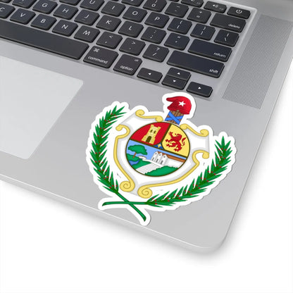 Coat of arms of San Antonio de los Baños Cuba (Cuba) (Coat of Arms) STICKER Vinyl Kiss-Cut Decal - The Sticker Space