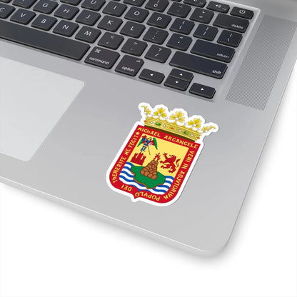 Coat of Arms of San Cristóbal de La Laguna (Spain) (Coat of Arms) STICKER Vinyl Kiss-Cut Decal - The Sticker Space