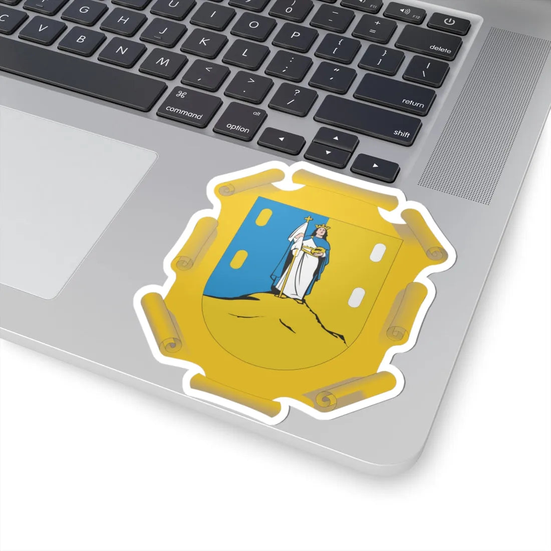 Coat of arms of San Luis Potosi (Mexico) (Coat of Arms) STICKER Vinyl Kiss-Cut Decal - The Sticker Space