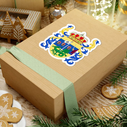 Coat of Arms of San Millán de la Cogolla (Spain) (Coat of Arms) STICKER Vinyl Kiss-Cut Decal - The Sticker Space