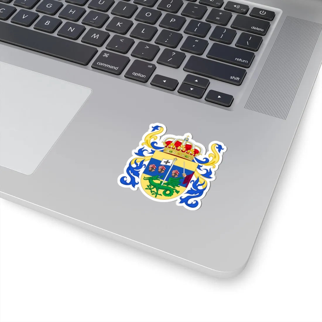 Coat of Arms of San Millán de la Cogolla (Spain) (Coat of Arms) STICKER Vinyl Kiss-Cut Decal - The Sticker Space