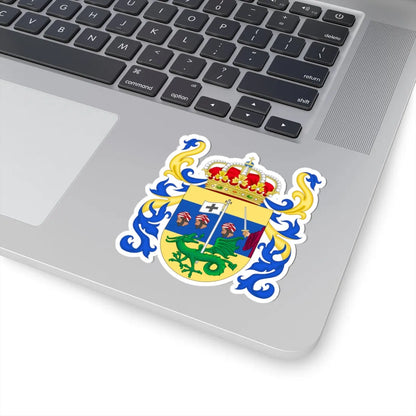 Coat of Arms of San Millán de la Cogolla (Spain) (Coat of Arms) STICKER Vinyl Kiss-Cut Decal - The Sticker Space