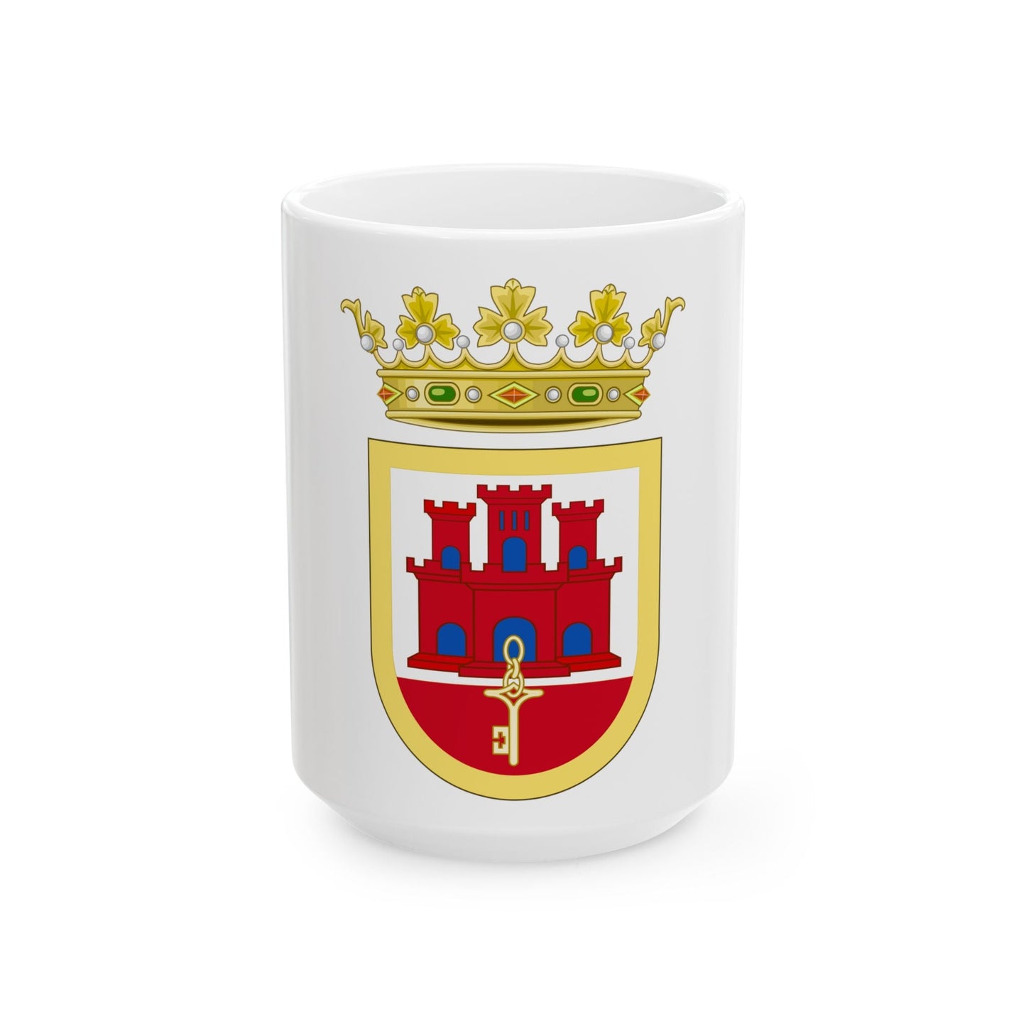 Coat of Arms of San Roque - White Coffee Mug