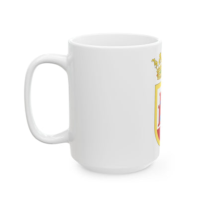 Coat of Arms of San Roque - White Coffee Mug