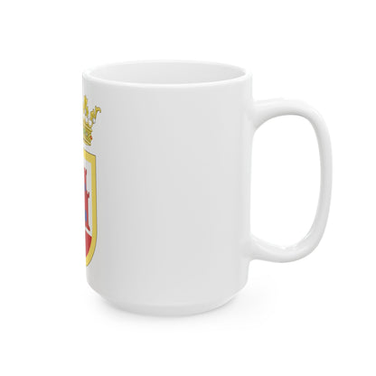 Coat of Arms of San Roque - White Coffee Mug