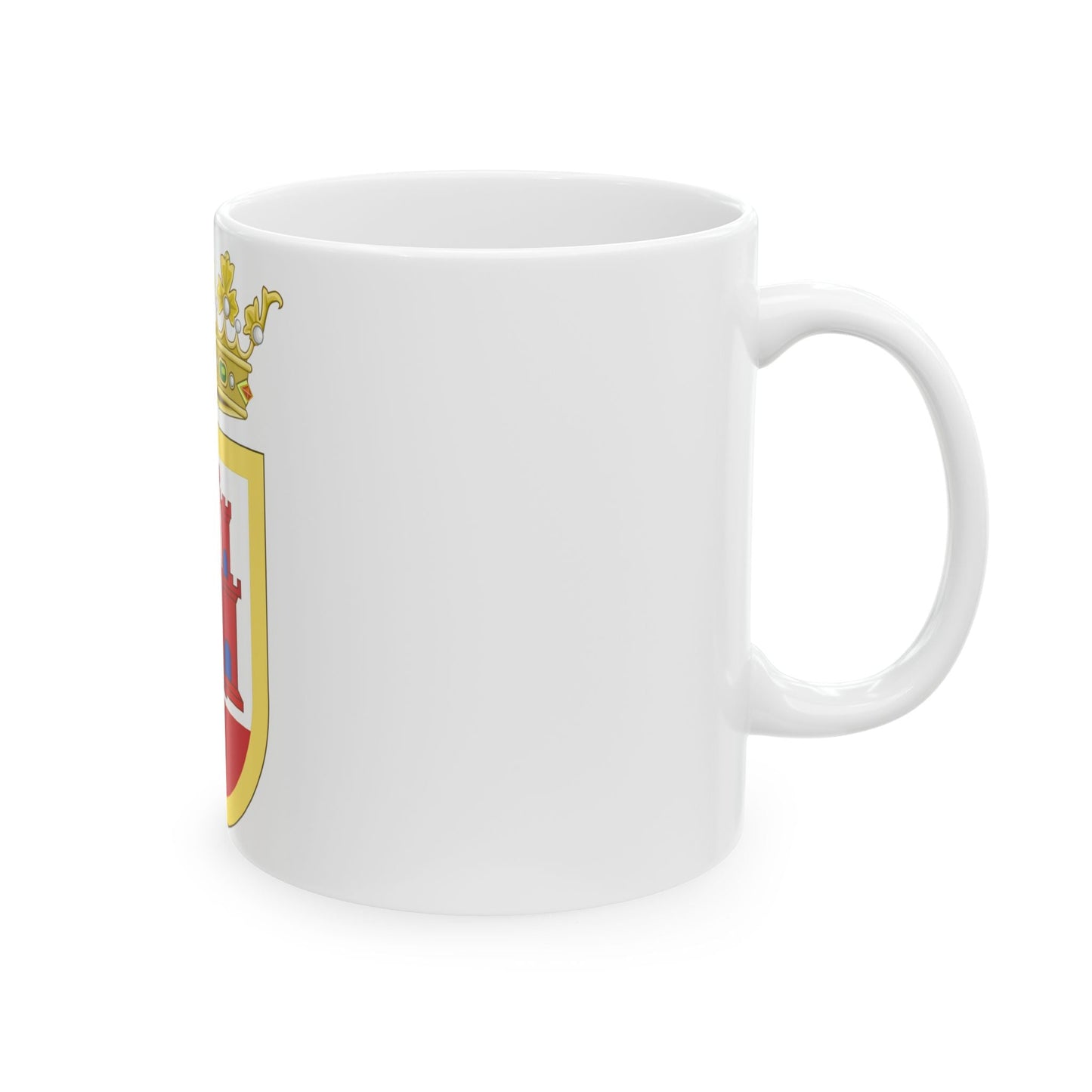 Coat of Arms of San Roque - White Coffee Mug