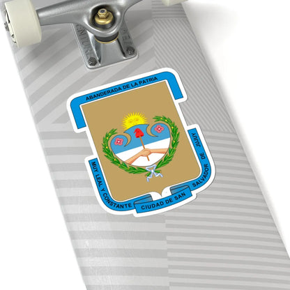 Coat of arms of San Salvador de Jujuy (Argentina) (Coat of Arms) STICKER Vinyl Kiss-Cut Decal - The Sticker Space