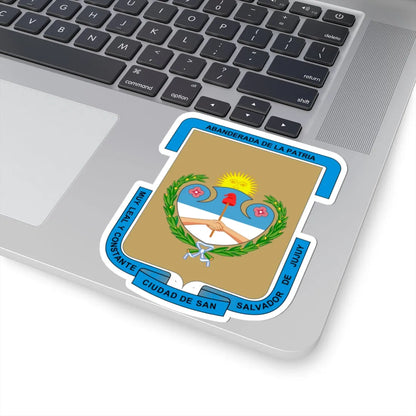 Coat of arms of San Salvador de Jujuy (Argentina) (Coat of Arms) STICKER Vinyl Kiss-Cut Decal - The Sticker Space