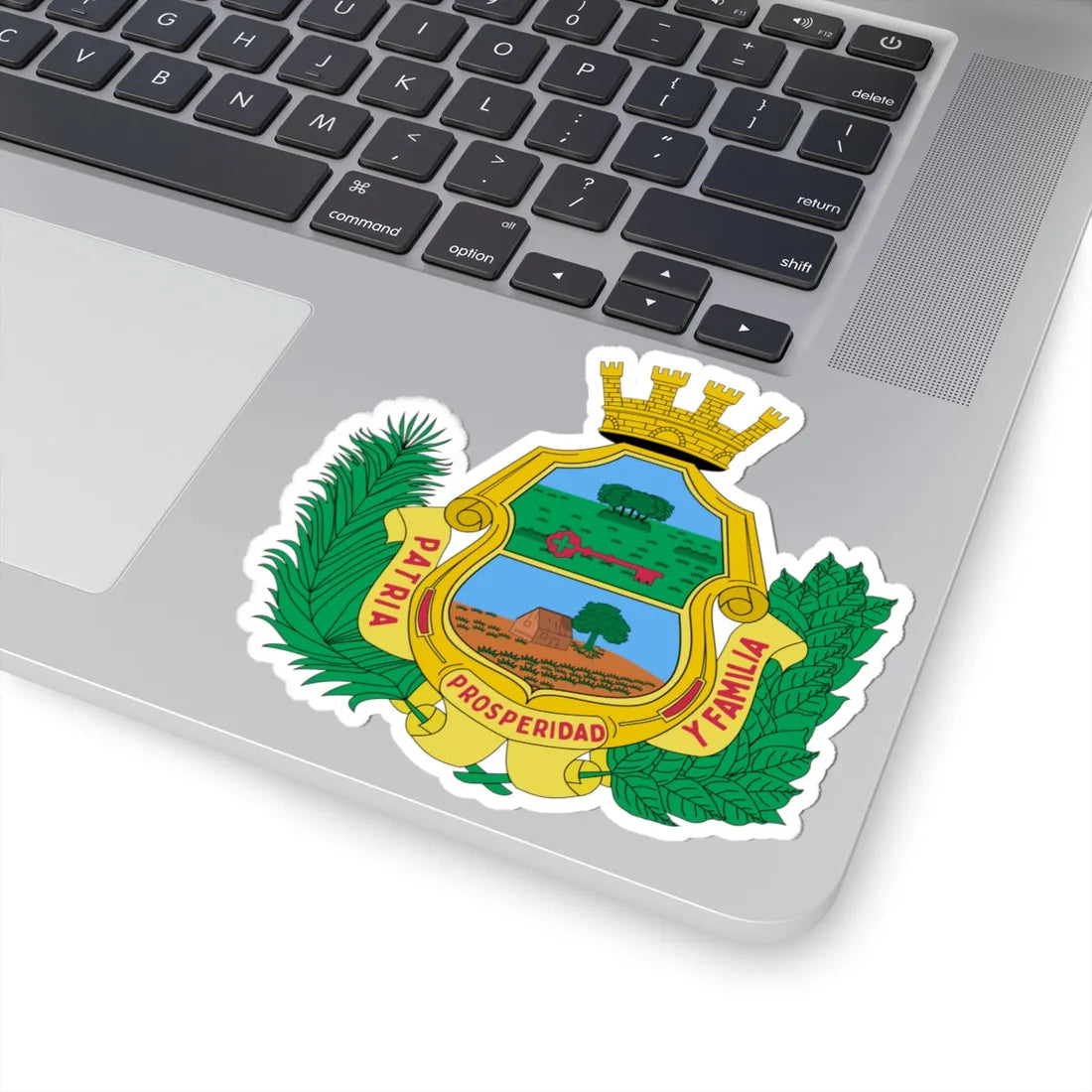 Coat of arms of Santa Clara (Cuba) (Coat of Arms) STICKER Vinyl Kiss-Cut Decal - The Sticker Space