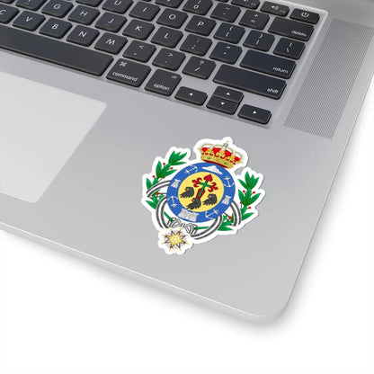 Coat of Arms of Santa Cruz de Tenerife (Spain) (Coat of Arms) STICKER Vinyl Kiss-Cut Decal - The Sticker Space