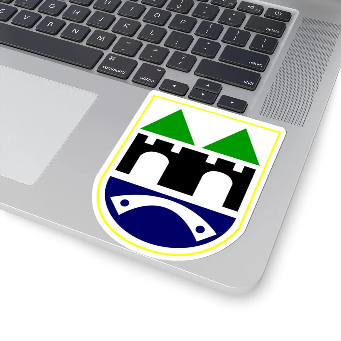 Coat of arms of Sarajevo (Bosnia and Herzegovina) (Coat of Arms) STICKER Vinyl Kiss-Cut Decal - The Sticker Space