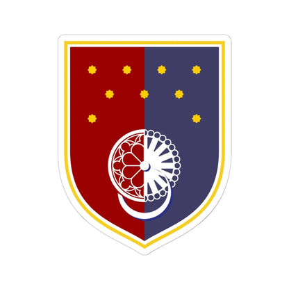 Coat of arms of Sarajevo Canton (Bosnia and Herzegovina) (Coat of Arms) STICKER Vinyl Kiss-Cut Decal 6 Inch White - The Sticker Space