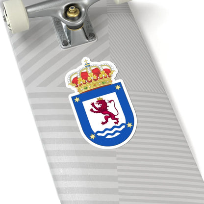 Coat of Arms of Sariegos (Spain) (Coat of Arms) STICKER Vinyl Kiss-Cut Decal - The Sticker Space