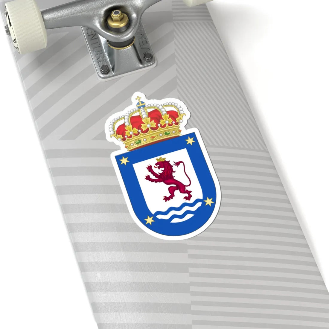 Coat of Arms of Sariegos (Spain) (Coat of Arms) STICKER Vinyl Kiss-Cut Decal - The Sticker Space
