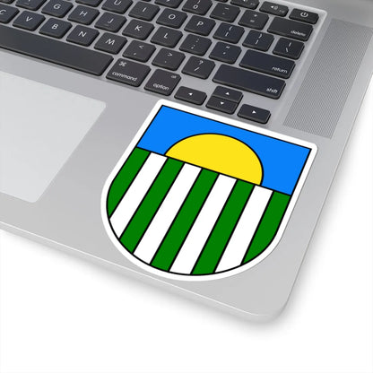 Coat of Arms of Saulkrasti (Latvia) (Coat of Arms) STICKER Vinyl Kiss-Cut Decal - The Sticker Space