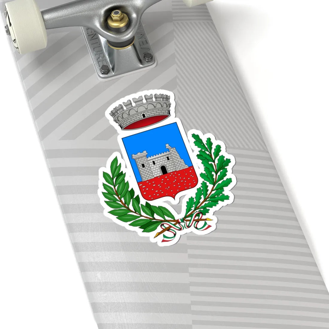 Coat of Arms of Scorzè (Italy) (Coat of Arms) STICKER Vinyl Kiss-Cut Decal - The Sticker Space