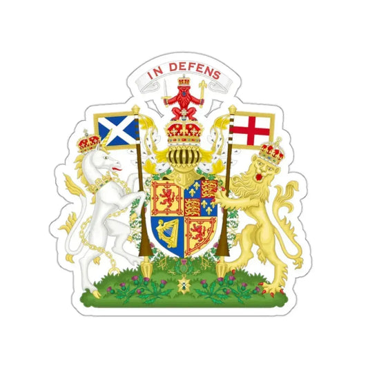 Coat of Arms of Scotland (1603-1649) STICKER Vinyl Die-Cut Decal 2 Inch - The Sticker Space