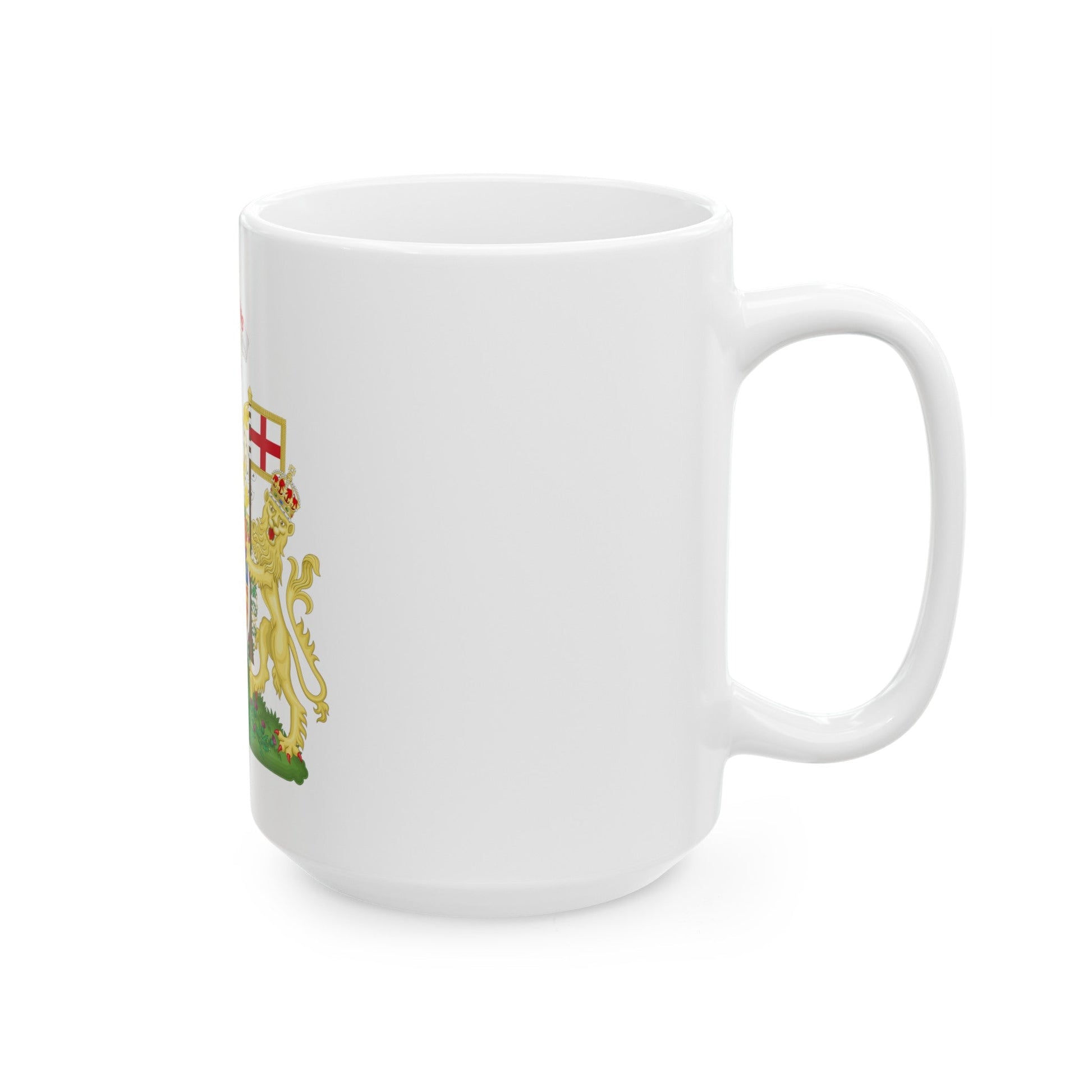 Coat of Arms of Scotland (1603-1649) - White Coffee Mug-The Sticker Space