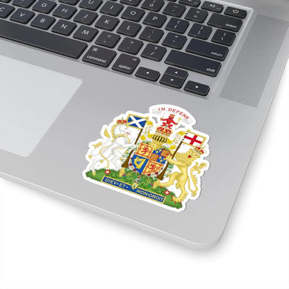 Coat of Arms of Scotland 1660-1689 (Scotland) (Coat of Arms) STICKER Vinyl Kiss-Cut Decal - The Sticker Space