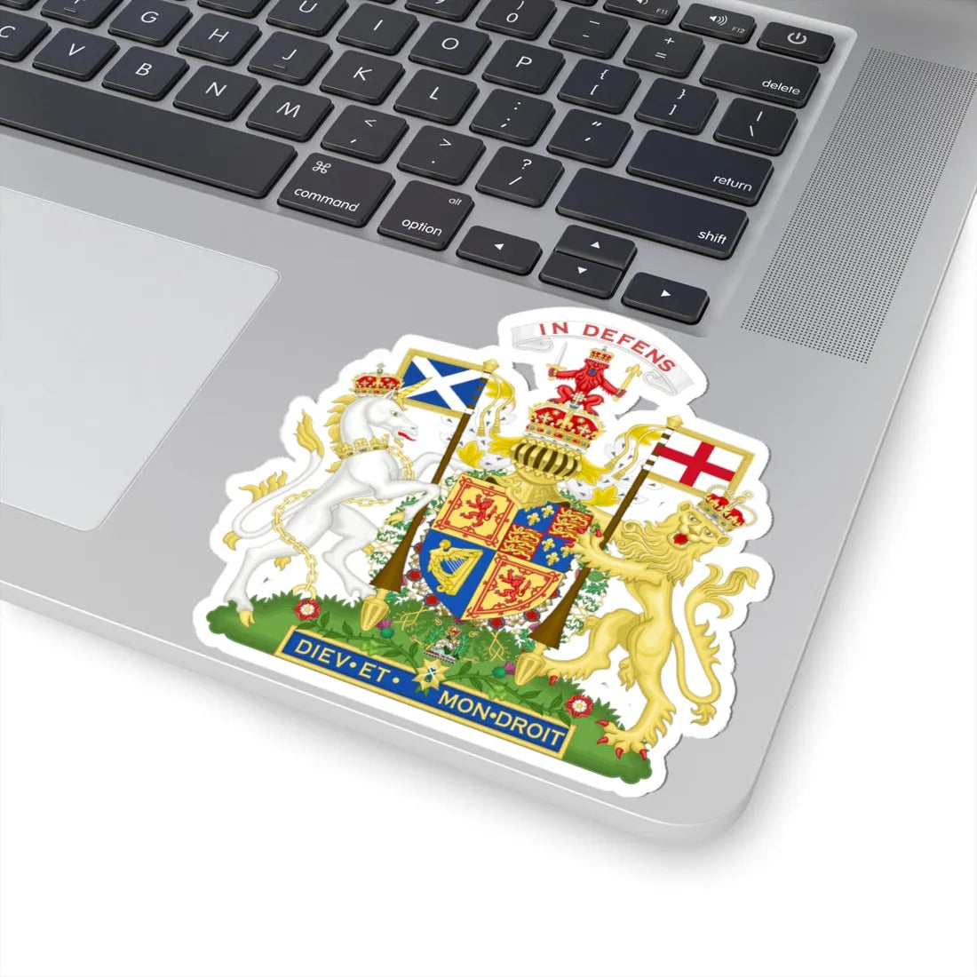 Coat of Arms of Scotland 1660-1689 (Scotland) (Coat of Arms) STICKER Vinyl Kiss-Cut Decal - The Sticker Space
