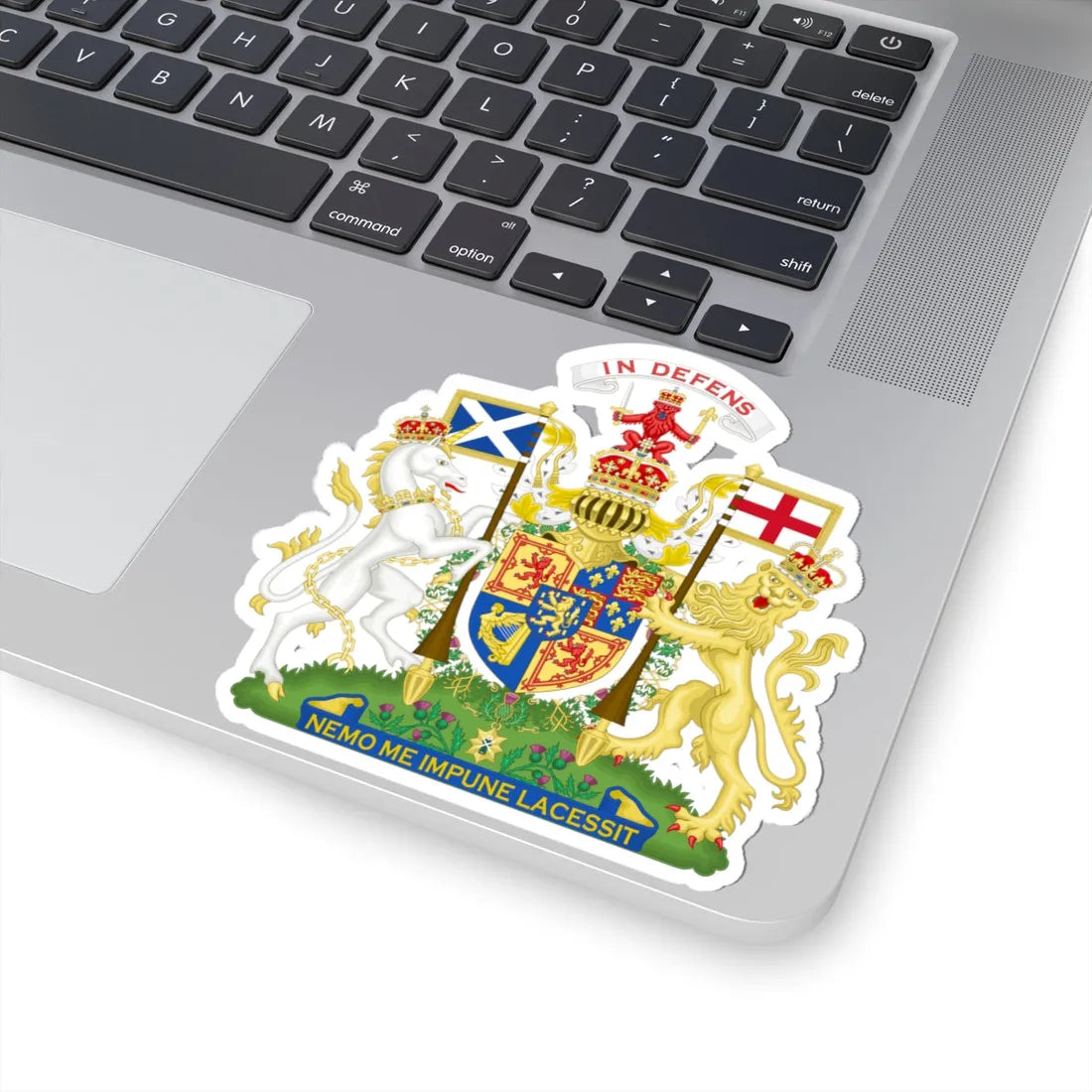 Coat of Arms of Scotland 1694-1702 (Scotland) (Coat of Arms) STICKER Vinyl Kiss-Cut Decal - The Sticker Space
