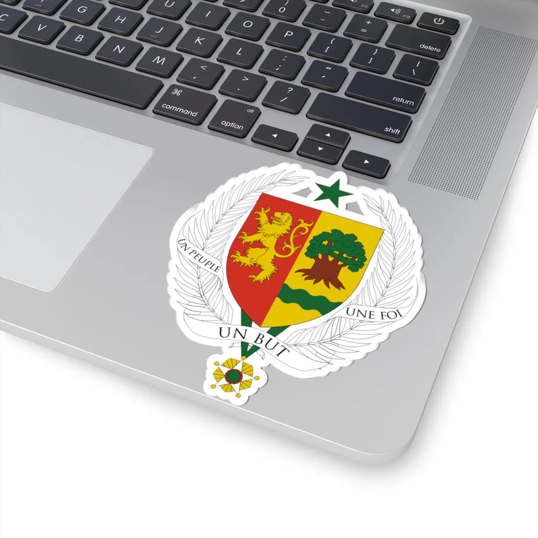 Coat of arms of Senegal (Spain) (Coat of Arms) STICKER Vinyl Kiss-Cut Decal - The Sticker Space
