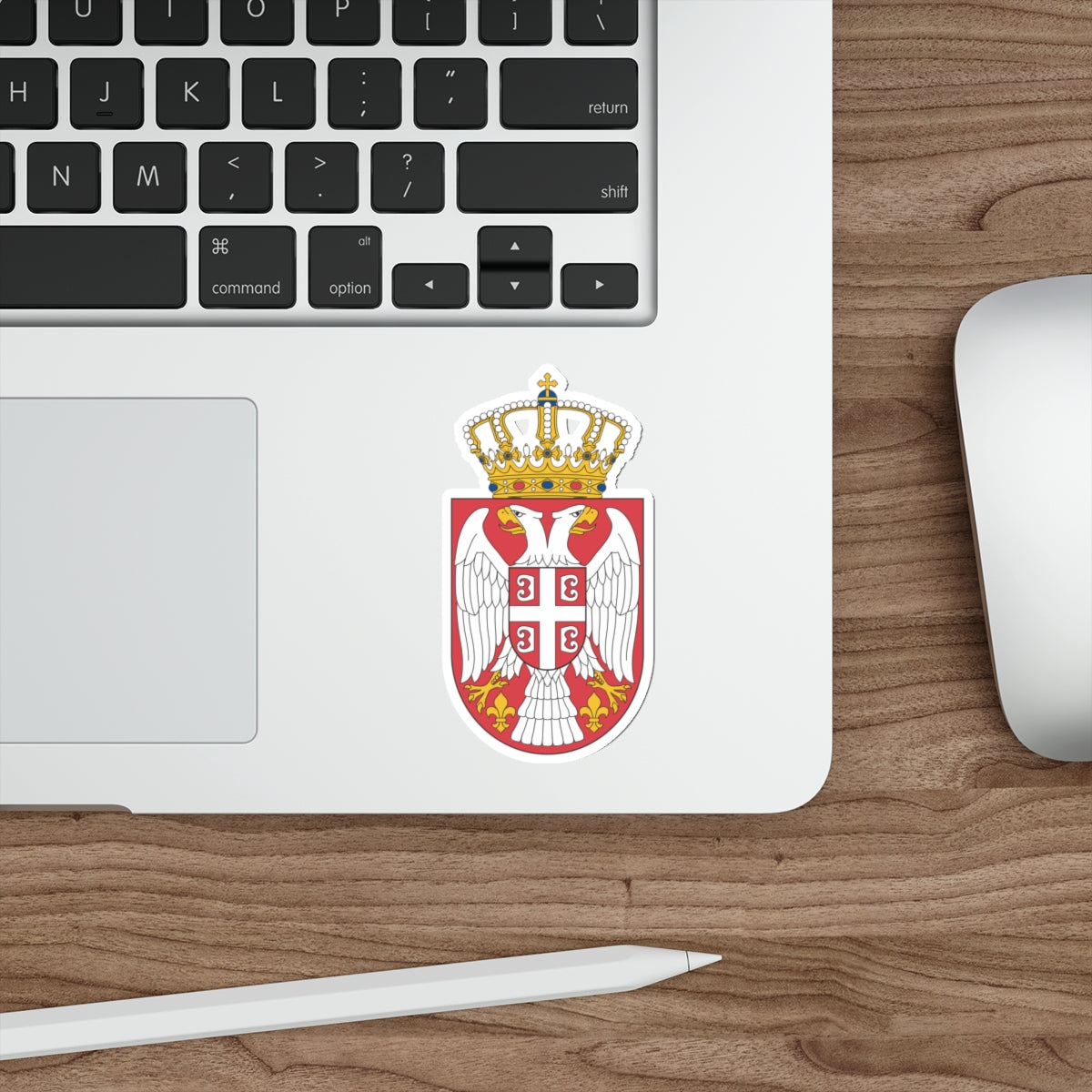 Coat of arms of Serbia 2 STICKER Vinyl Die-Cut Decal-The Sticker Space