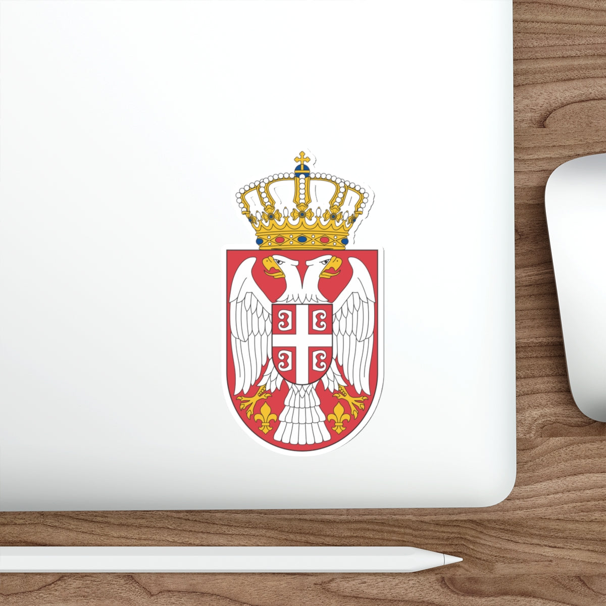 Coat of arms of Serbia 2 STICKER Vinyl Die-Cut Decal-The Sticker Space