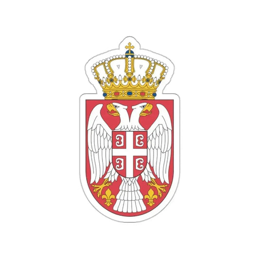 Coat of arms of Serbia 2 STICKER Vinyl Die-Cut Decal 2 Inch - The Sticker Space