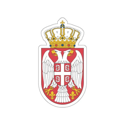 Coat of arms of Serbia 2 STICKER Vinyl Die-Cut Decal - The Sticker Space