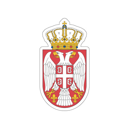 Coat of arms of Serbia 2 STICKER Vinyl Die-Cut Decal-White-The Sticker Space