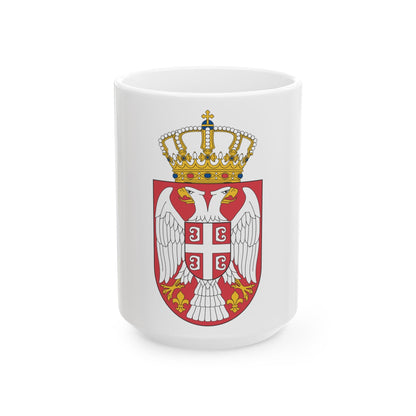 Coat of arms of Serbia 2 - White Coffee Mug