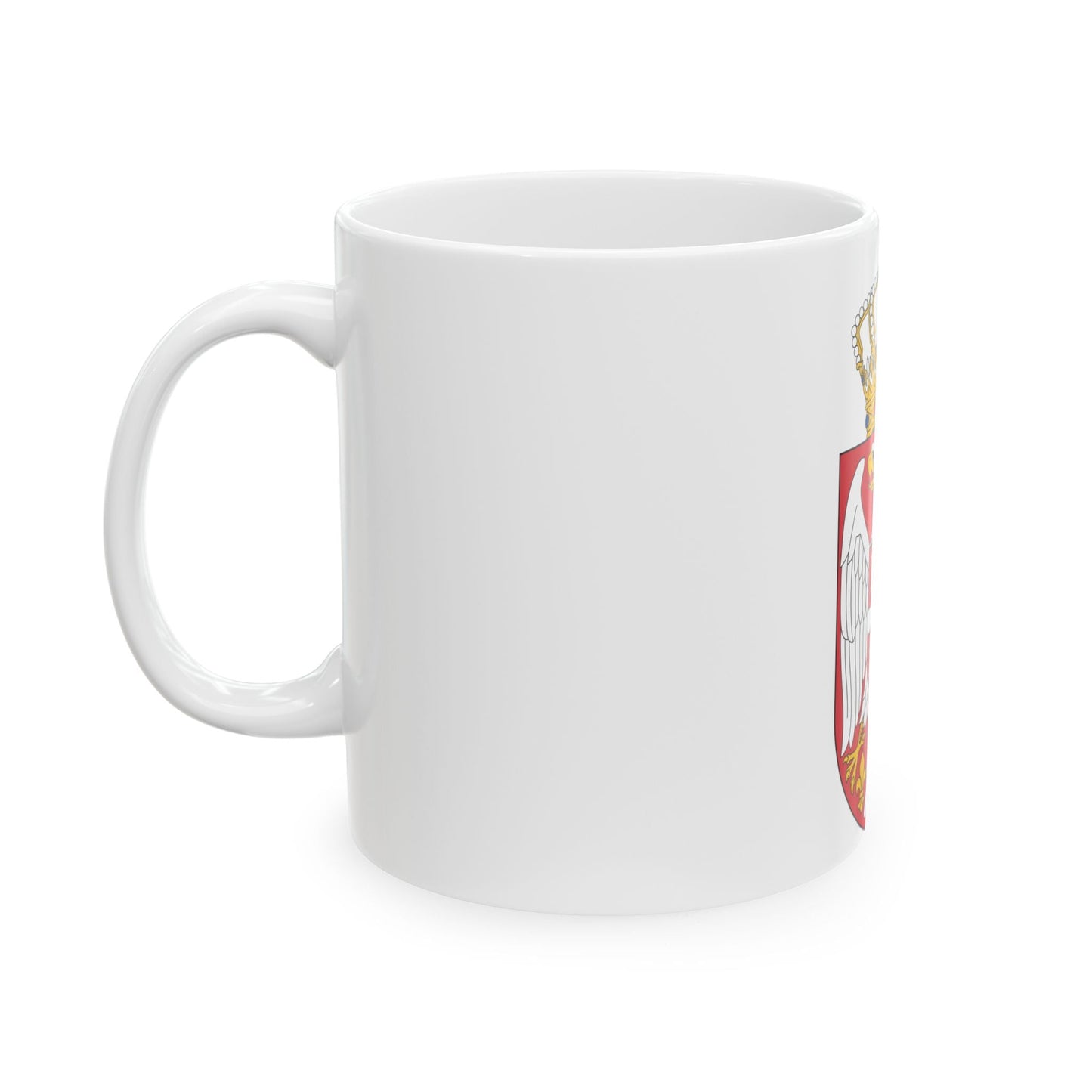 Coat of arms of Serbia 2 - White Coffee Mug