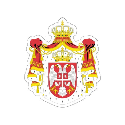 Coat of arms of Serbia (2004-2010) STICKER Vinyl Die-Cut Decal 3 Inch - The Sticker Space