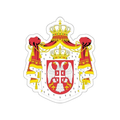 Coat of arms of Serbia (2004-2010) STICKER Vinyl Die-Cut Decal - The Sticker Space