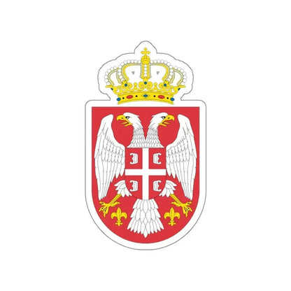 Coat of arms of Serbia small (2004 - 2010) STICKER Vinyl Die-Cut Decal - The Sticker Space